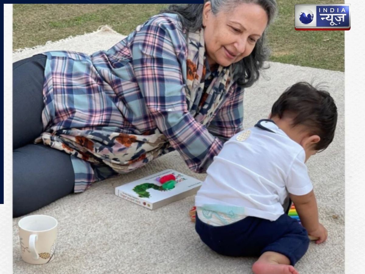 Taimur Jeh Sharmila Tagore photo - Photo Gallery