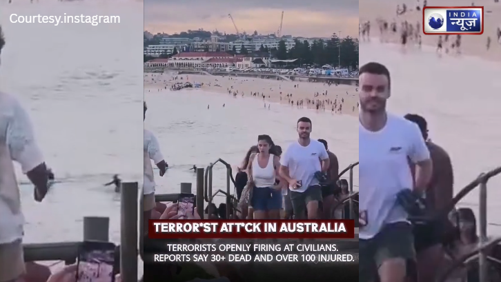 ‘एंटी-सेमिटिज्म’ की खूनी दस्तक: Sydney के बॉन्डी बीच पर हनुक्का के जश्न में आतंकी हमला, 16 बेगुनाहों का कत्ल!