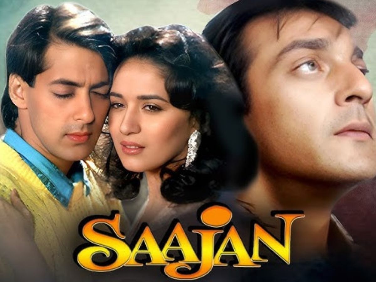 All the songs of the film 'Saajan' were superhits. - Photo Gallery
