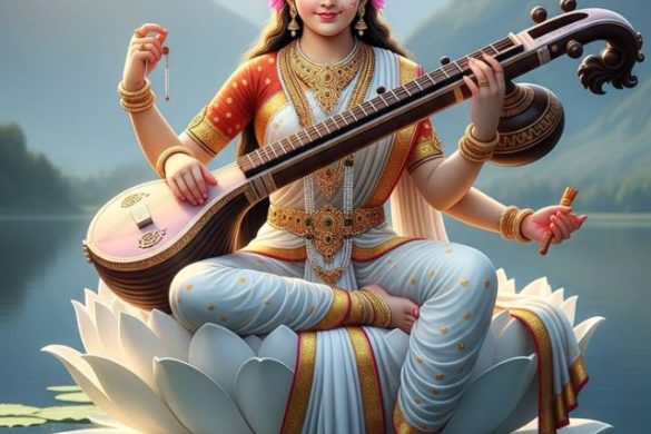 कब बैठती है पूरे दिन में जीभ पर मां सरस्वती?