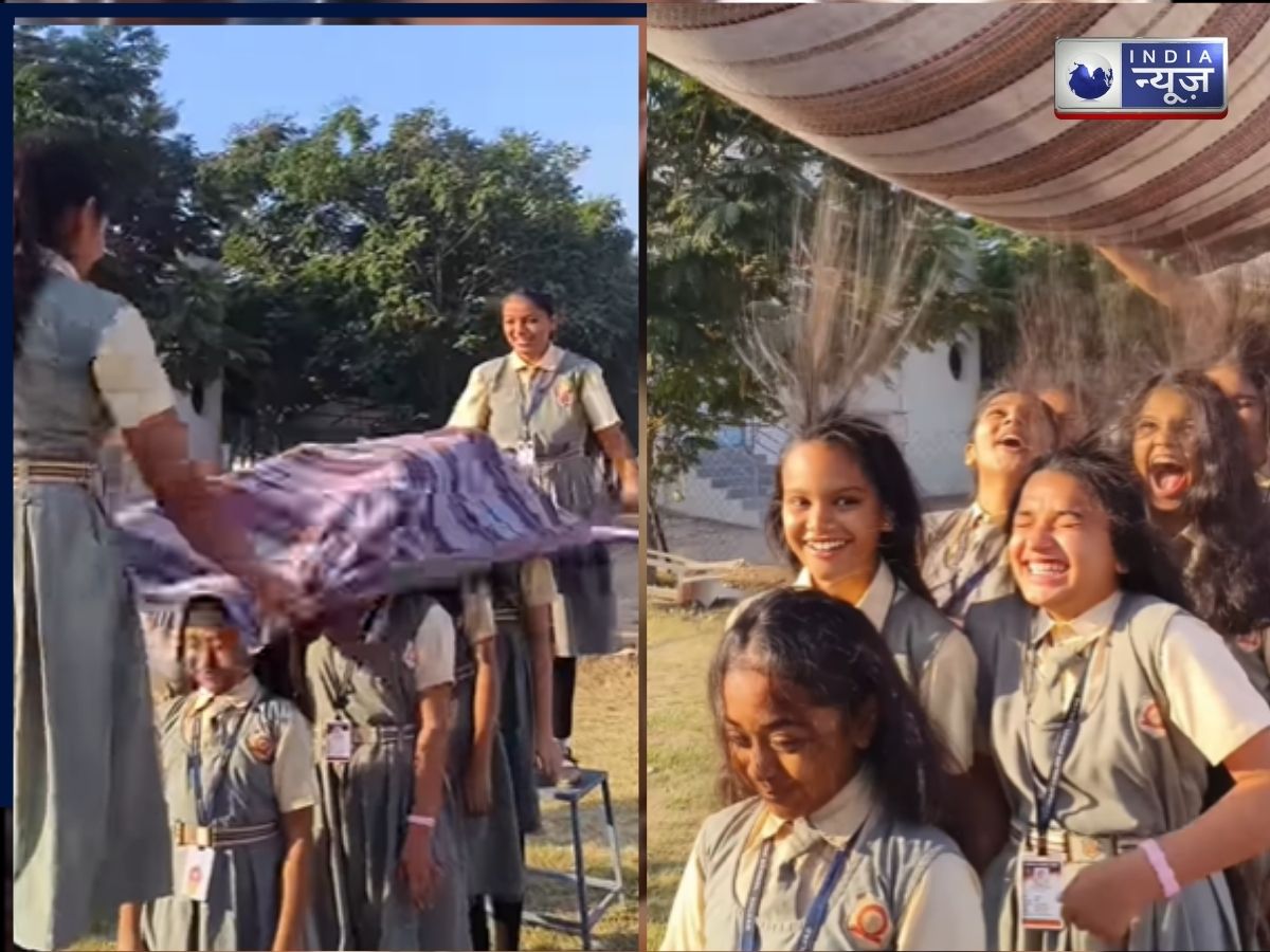 स्कूल ग्राउंड बना खुशियों का मैदान, गुजरात के टीचर का साइंस एक्सपेरिमेंट वायरल, लोग हैरान