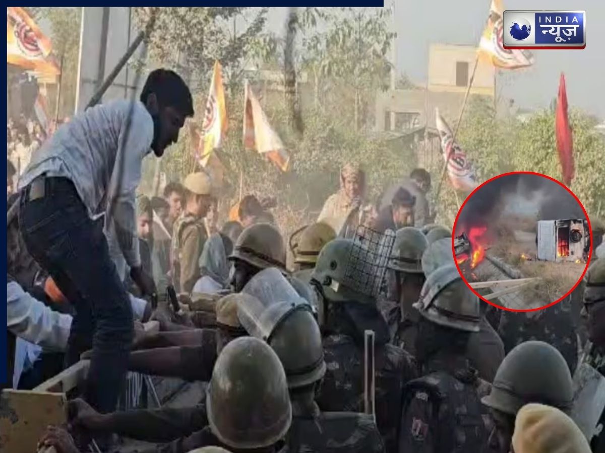 हनुमानगढ़ में क्यों हुआ बवाल? भीड़ ने विधायक पर किया हमला, कई गाड़ियां जली-इंटरनेट सेवाएं ठप