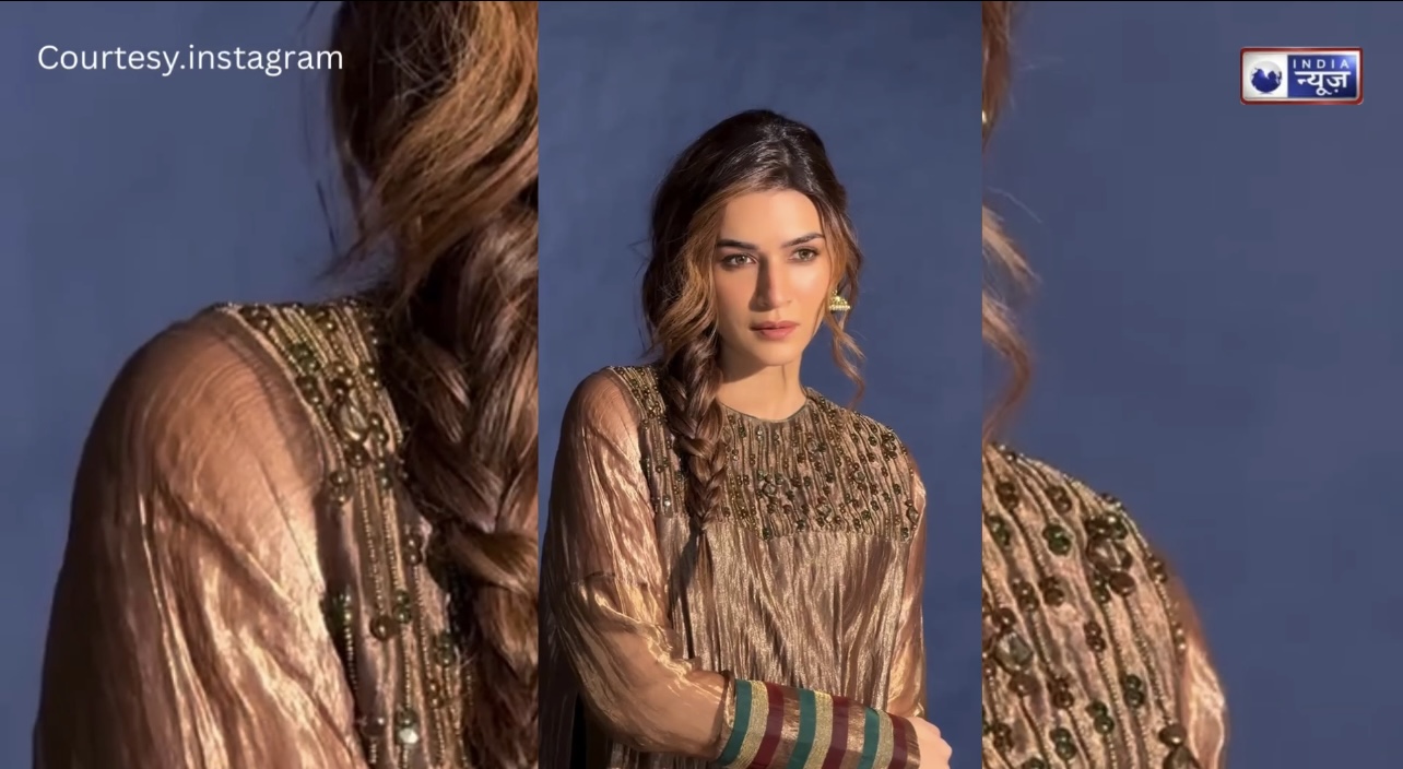 फैंस हुए दीवाने: नेशनल अवॉर्ड विजेता Kriti Sanon का नया अवतार, देखें उनका यह वायरल वीडियो!