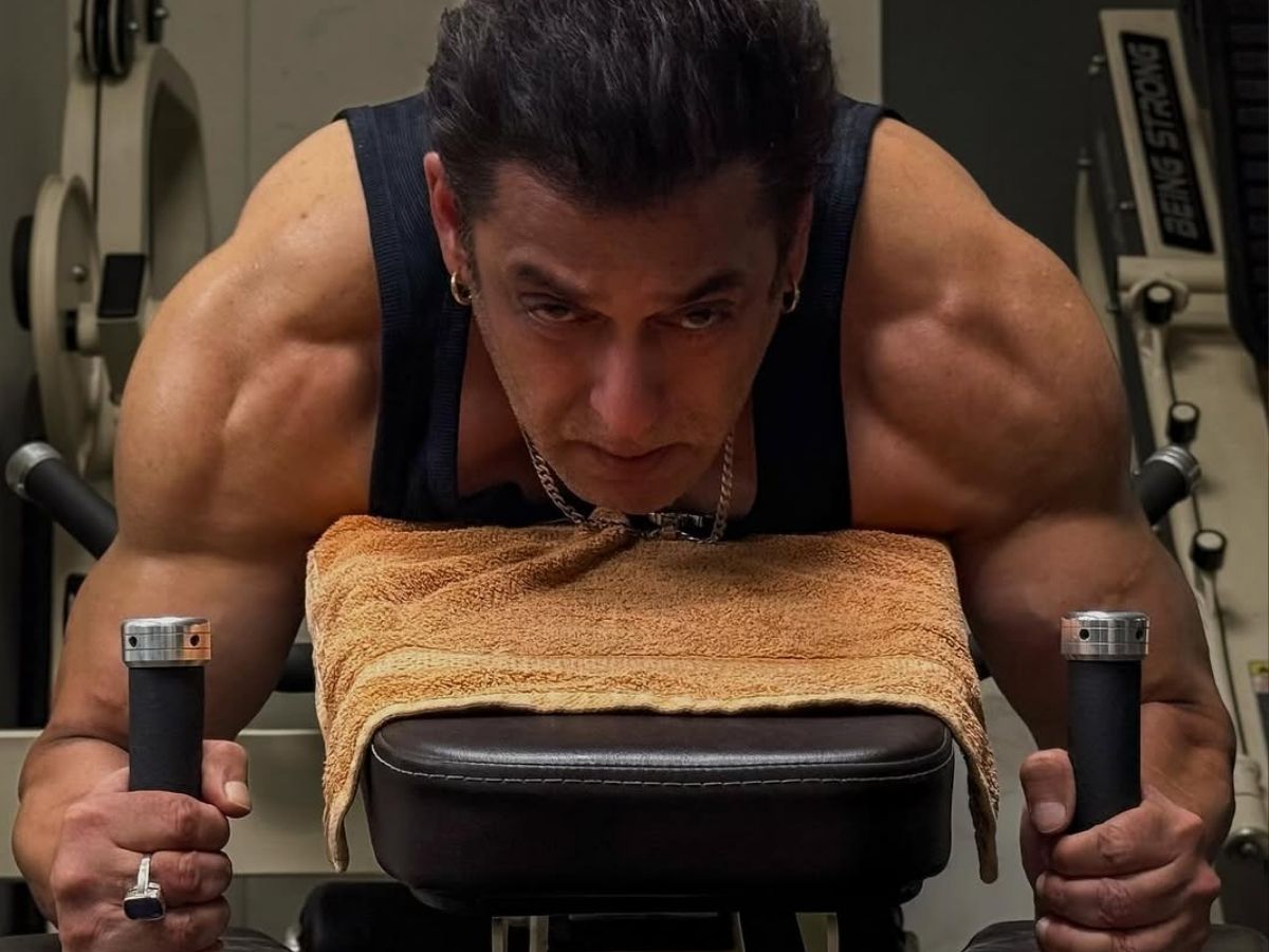 Salman Khan's workout - Photo Gallery