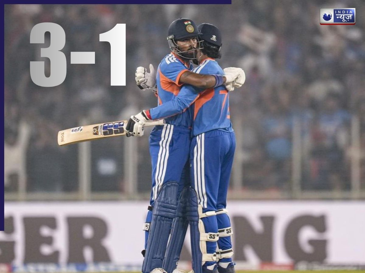 IND vs SA 5th T20I: हार्दिक के बल्ले और चक्रवर्ती की स्पिन ने साउथ अफ्रीका की पक्की की हार, भारत 3-1 से विजेता