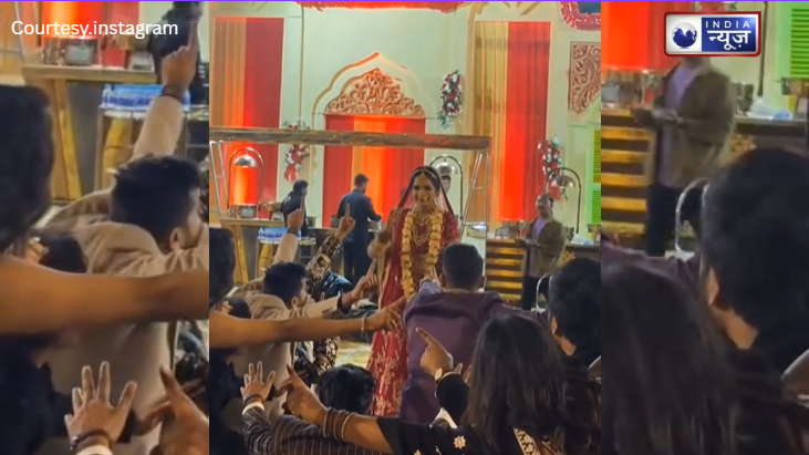 शादी से पहले लो रन! दूल्हे ने दुल्हन को बनाया अंपायर, मंडप में शुरू हुआ क्रिकेट मैच, ऐसा नजारा पहले कभी नहीं देखा