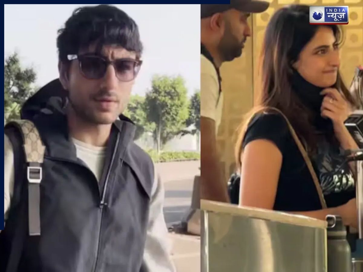 Palak Tiwari and Ibrahim Ali Khan spotted at Mumbai airport ahead of New Year getaway - Photo Gallery