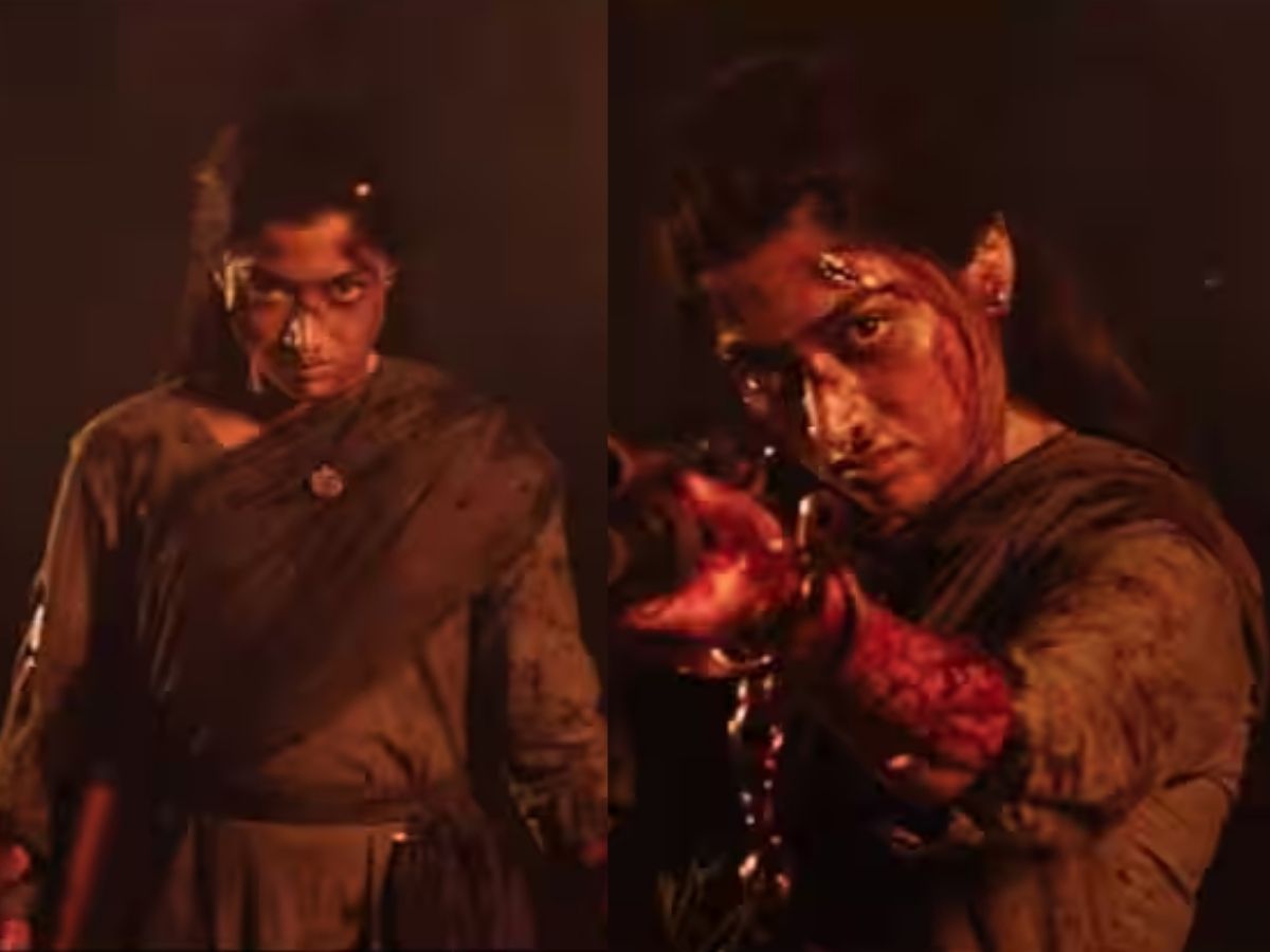 खून से लतपत Rashmika Mandanna लेकर खड़ी हुई बंदूक, तस्वीर ने मचाया सोशल मीडिया पर तहलका