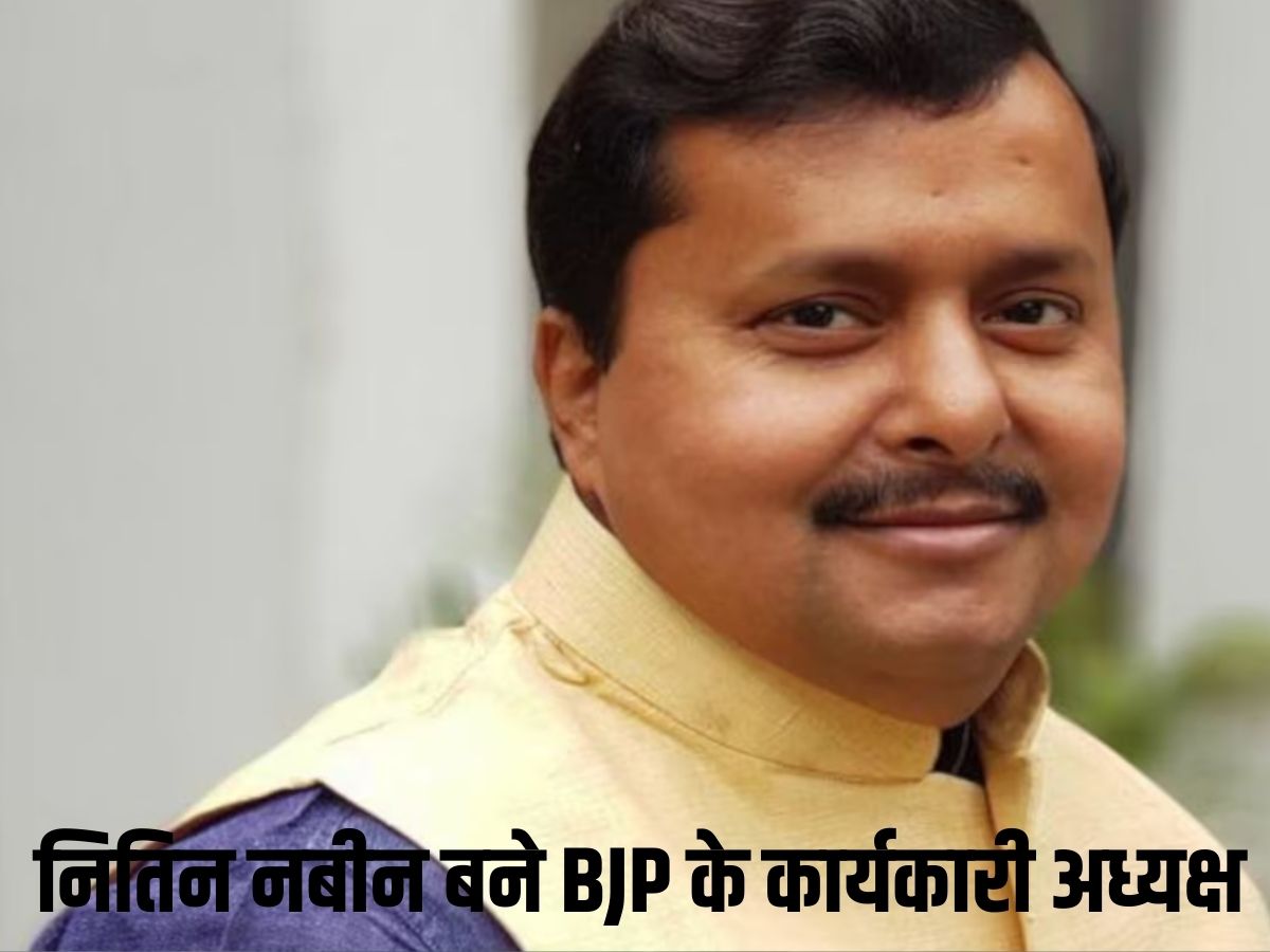 Nitin Nabin: नीतीश सरकार में मंत्री नितिन नबीन बने BJP के राष्ट्रीय कार्यकारी अध्यक्ष, जेपी नड्डा की लेंगे जगह