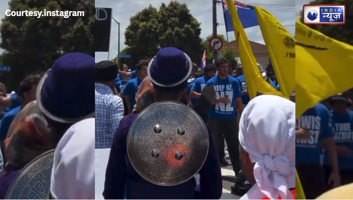 उकसावे पर भारी पड़ा सिखों का संयम! Manurewa में पुलिस सुरक्षा के साये में निकला शांतिपूर्ण नगर कीर्तन