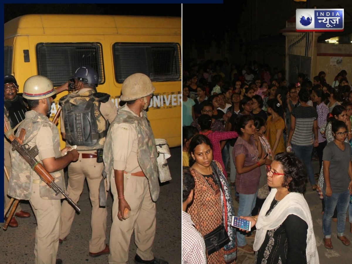 BHU में आधी रात हंगामा! छात्रों ने पुलिस-प्रॉक्टोरियल टीम पर बरसाए पत्थर, लाठीचार्ज में कई घायल