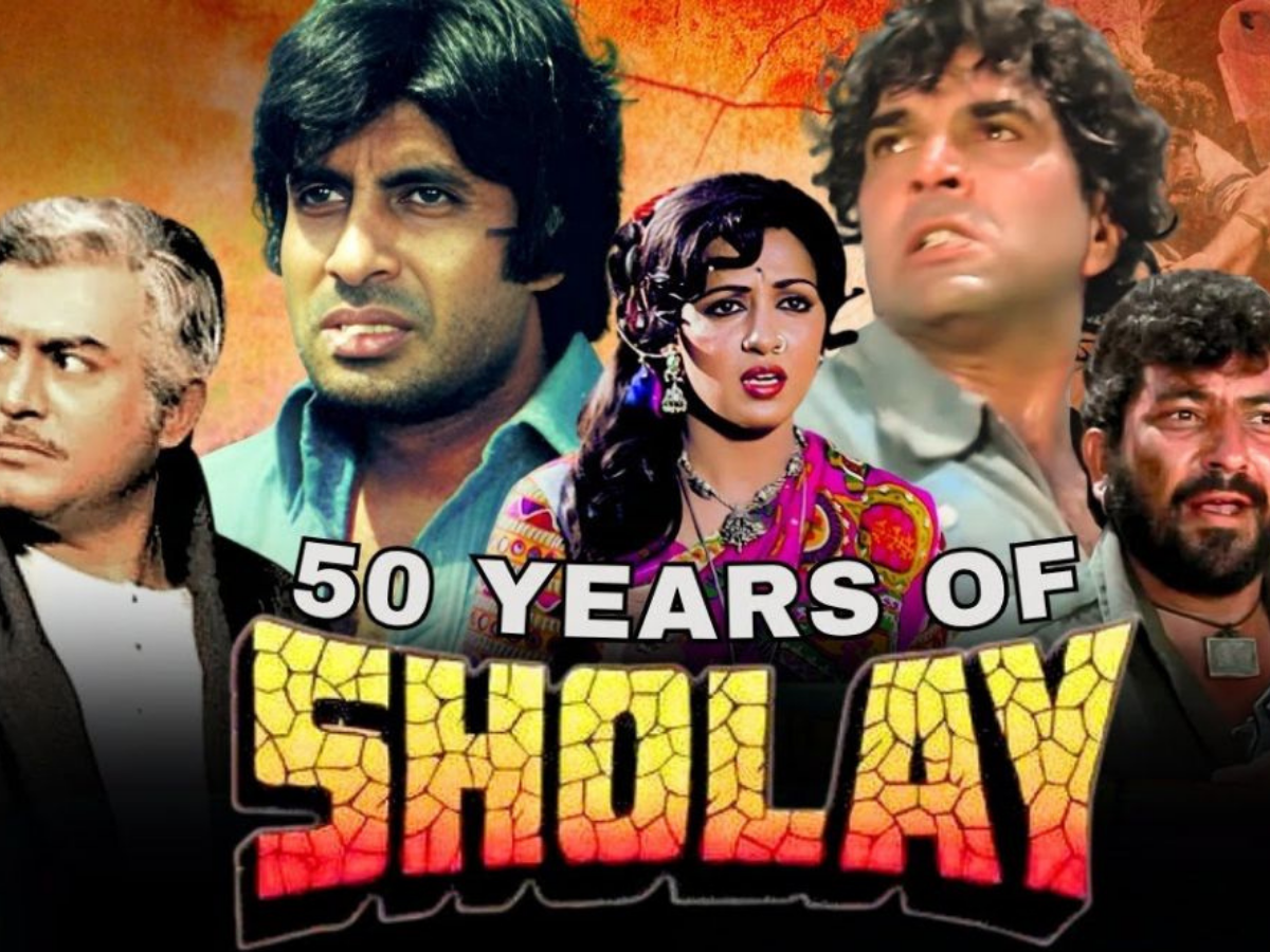 Sholay Re-Release: थिएटर्स में आज फिर रिलीज हो रही है “शोले” 5 लोगों की जीवन पर आधारित थी कहानी, सालों बाद खुला राज़ - Photo Gallery