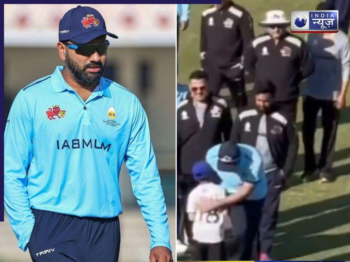 Video: विराट कोहली के लिटिल फैन को रोहित शर्मा ने लगाया गले, मैदान पर दिखा दिल छू लेने वाला पल, वीडियो वायरल