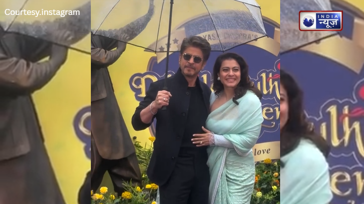 London में ‘राज-सिमरन’ का ‘डबल धमाका’, 30 साल बाद भी DDLJ का रोमांस, Shahrukh-Kajol ने किया स्टैच्यू रिवील!