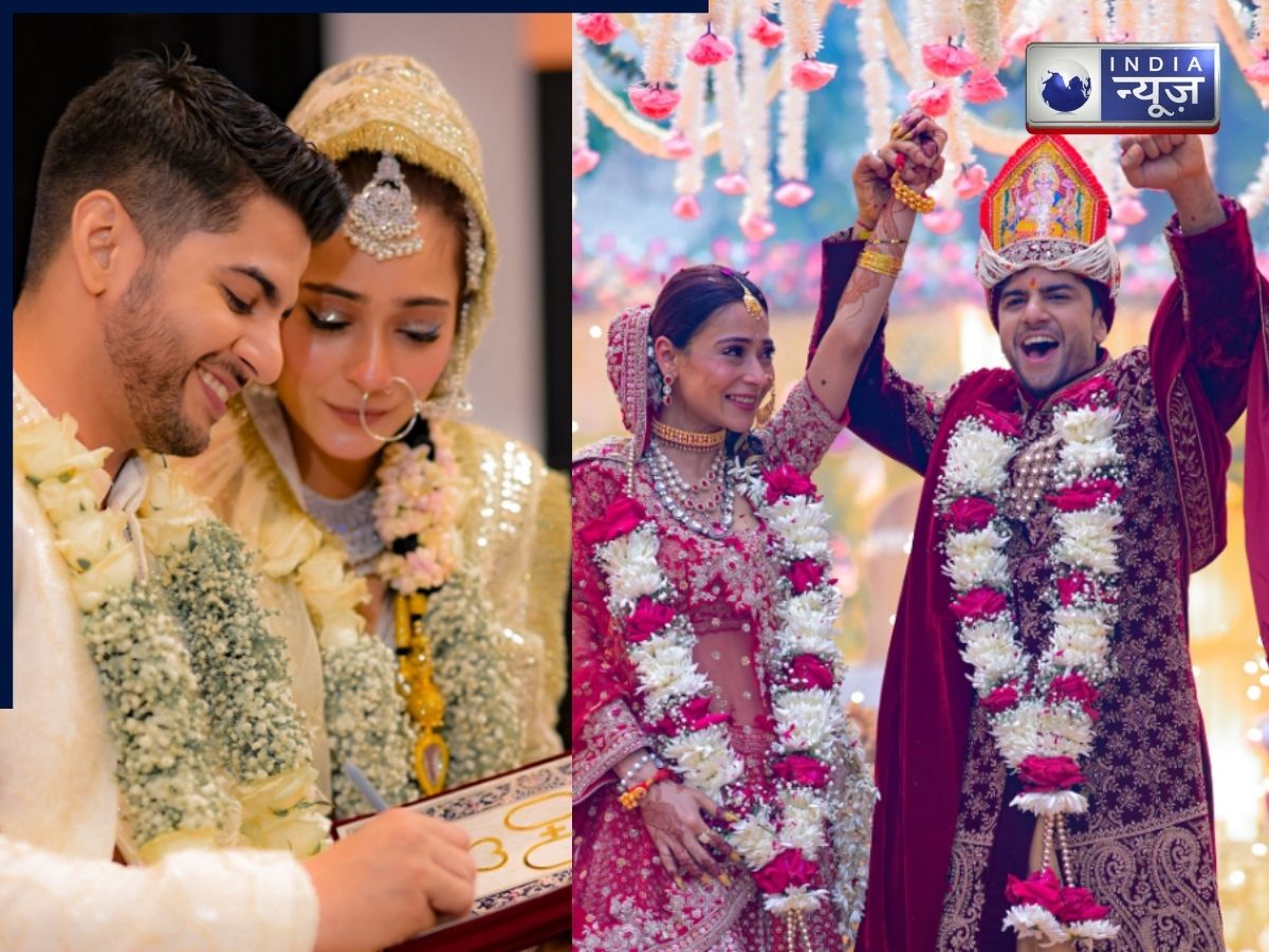 कुबूल है से सात फेरे तक, यहां देखें Sara Khan और Krish Pathak की हिंदू रीति-रिवाजों से शादी से लेकर निकाह तक की तस्वीरें