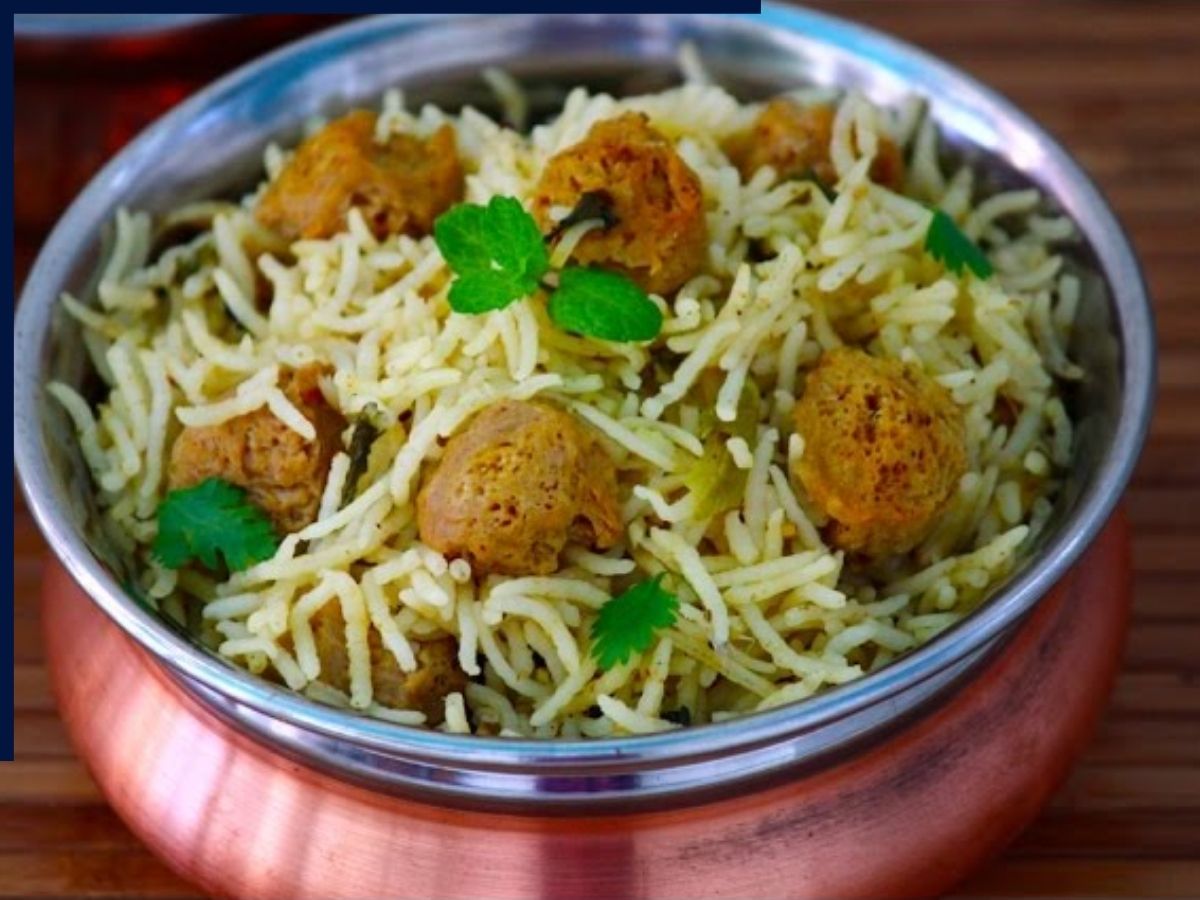 soya chunks pulao - Photo Gallery