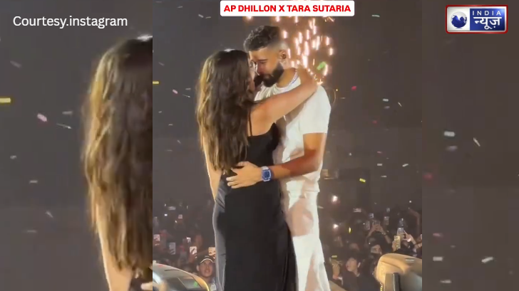 AP Dhillon और Tara Sutaria की किलर केमिस्ट्री ने हिलाया मुंबई, फैंस बोले- कुछ तो पक रहा है!