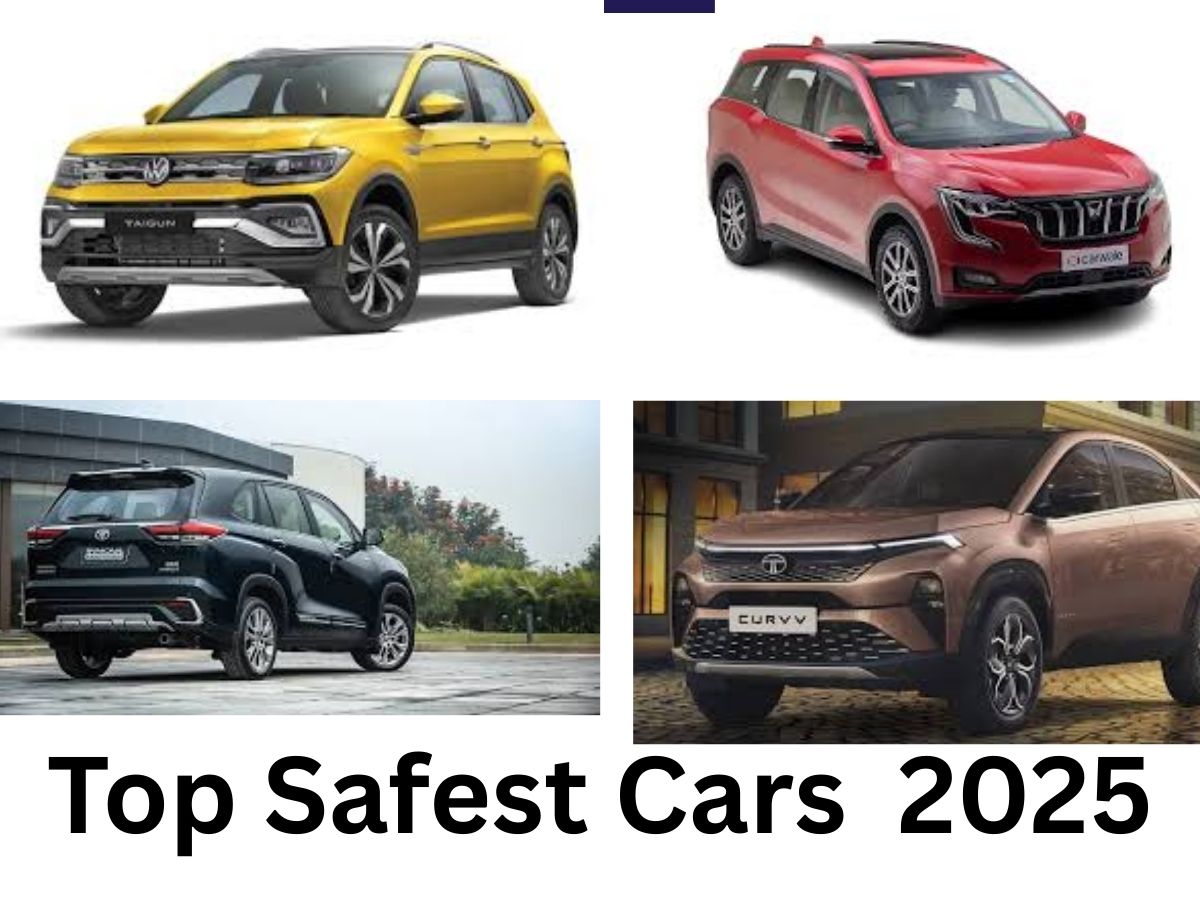 Top Safest Cars in India 2025: टाटा से टोयोटा तक ये मॉडल हैं सबसे सुरक्षित