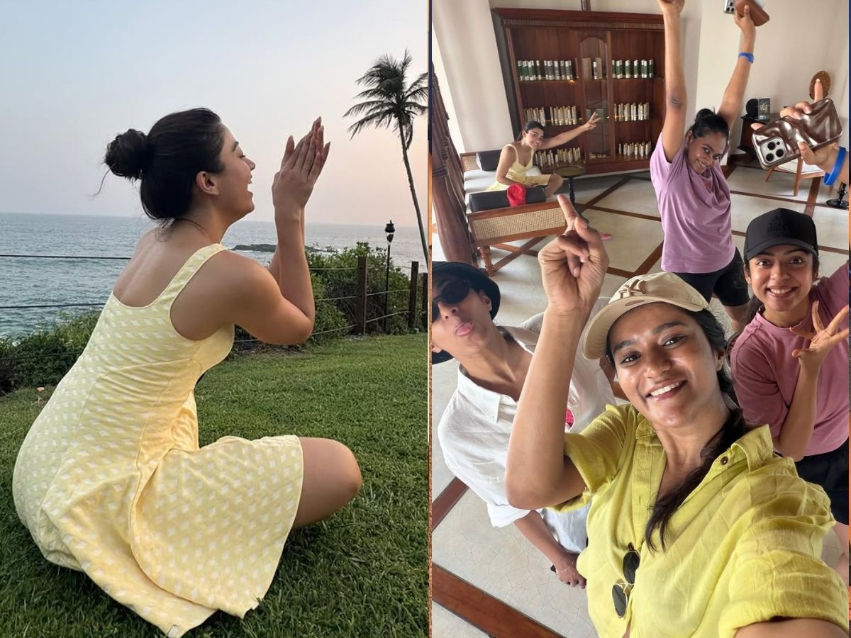 Rashmika Mandanna is having a bachelor party - Photo Gallery