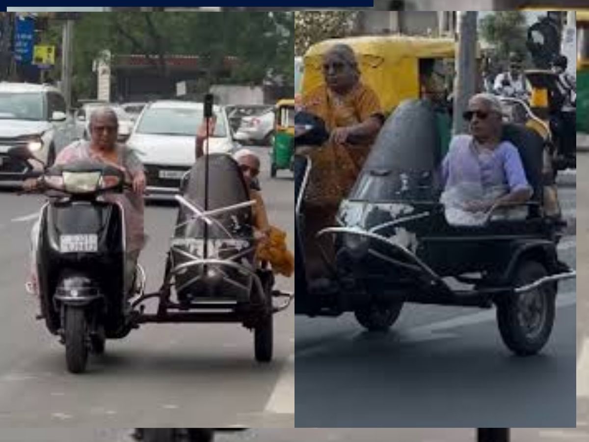 Biker Dadi: अहमदाबाद की सड़कों पर घूमती हैं बाइकर दादी, शोले के जय-वीरू की तरह हो रहीं वायरल