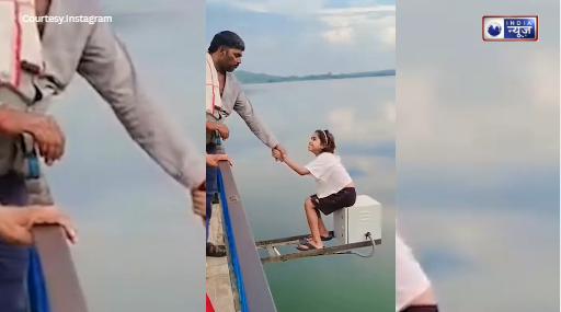 Shocking! बाप के नाम पर कलंक, 7 साल की बच्ची को बांध की रेलिंग के पार लटकाकर पिता ने शूट किया वीडियो!