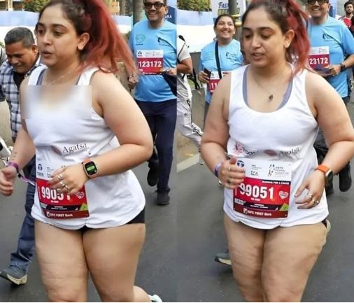 Ira Khan participated in the Mumbai Marathon - Photo Gallery