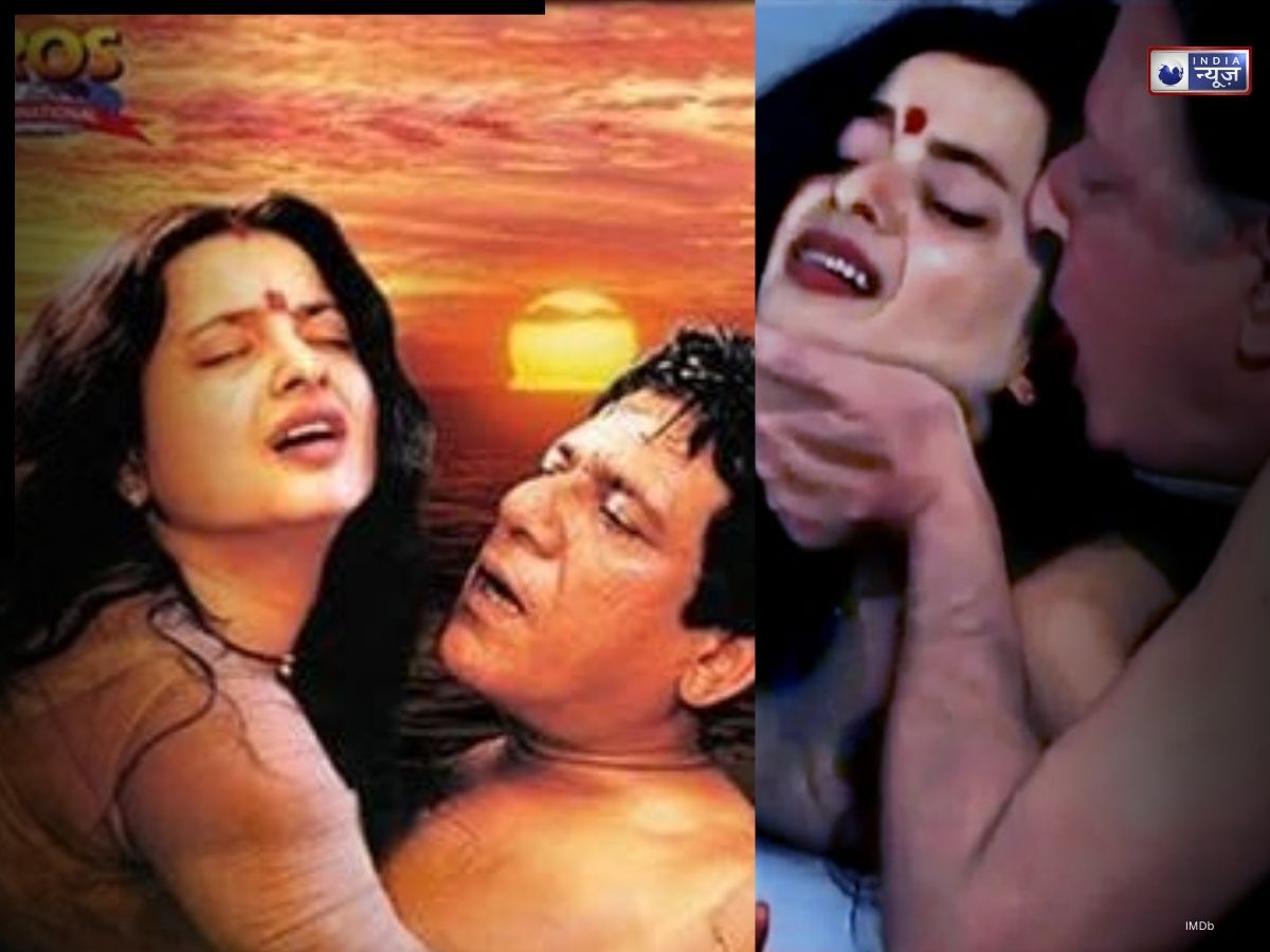 Rekha lost control while giving an intimate scene with Om Puri. - Photo Gallery