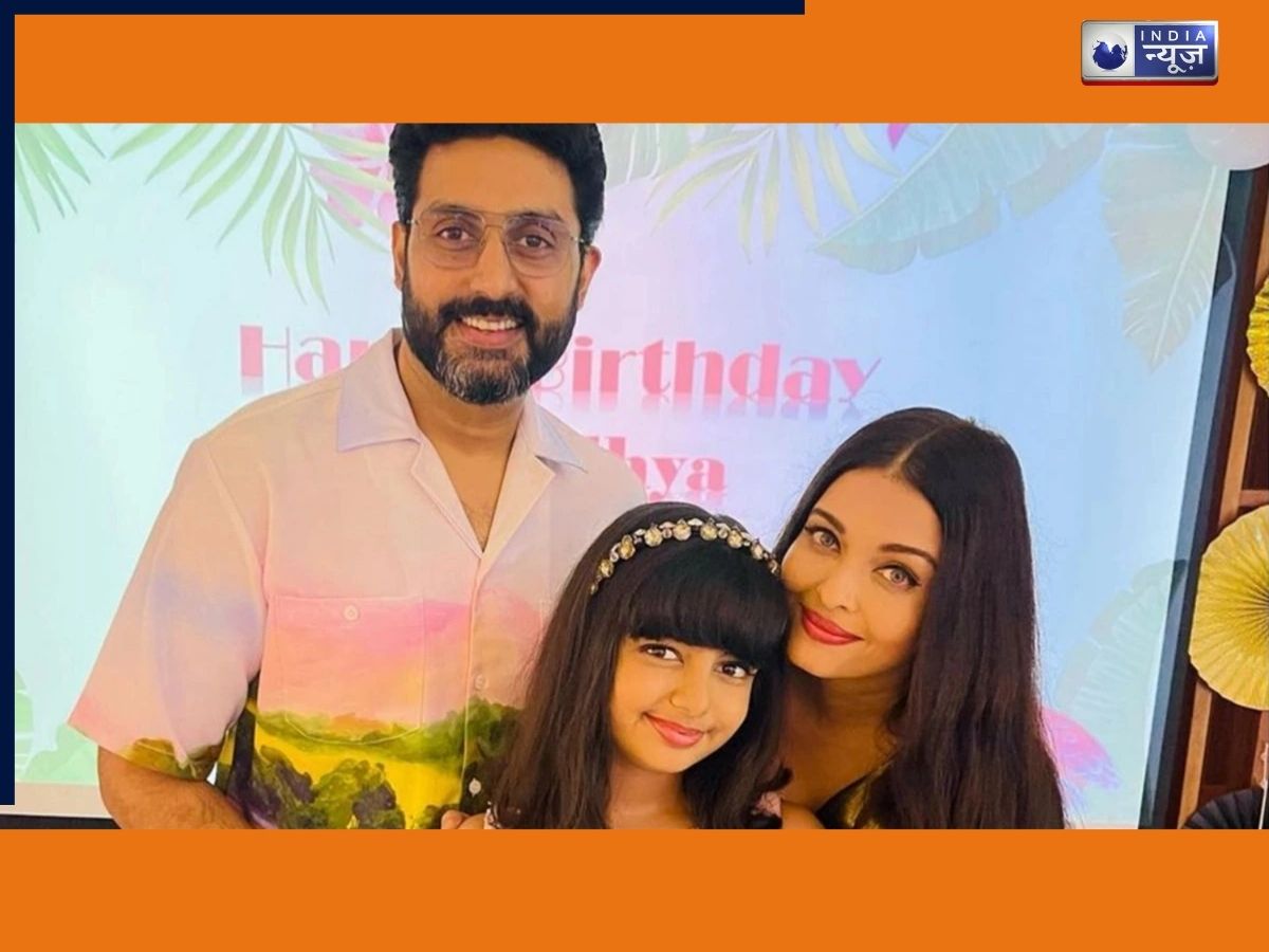 abhishek and aishwarya  with aradhya - Photo Gallery