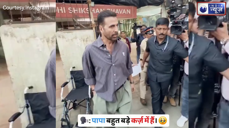 Akshay Kumar के पैरों में गिरी लड़की, बीच सड़क पर मसीहा देख मचाया मदद के लिए शोर!