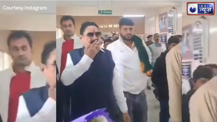 IGIMS अस्पताल में सरेआम सिगरेट पीते दिखे Anant Singh बिहार की कानून व्यवस्था पर उठे सवाल!