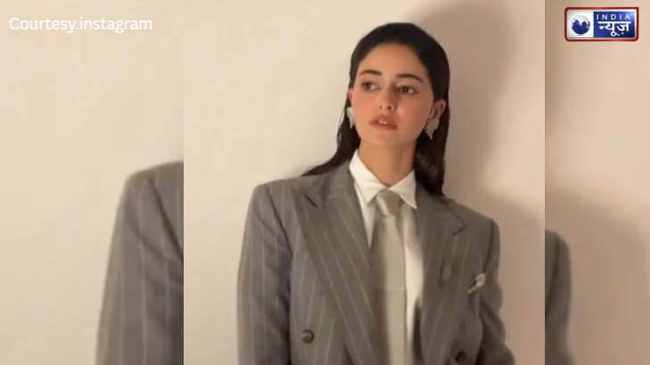 Ananya Panday के Boss Lady अवतार ने मचाई सोशल मीडिया पर खलबली देखें वीडियो