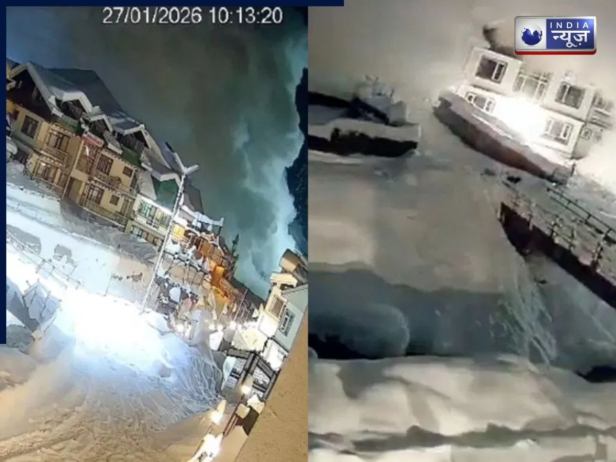 Avalanche: सोनमर्ग में हिमस्खलन, बड़ा हादसा टला, कोई हताहत नहीं, 11 जिलों में चेतावनी जारी