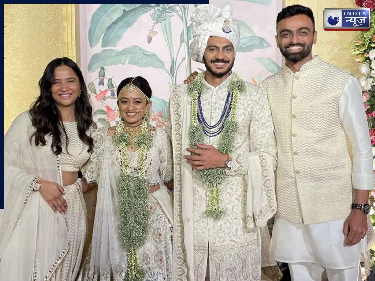 Axar Patel Marriage - Photo Gallery