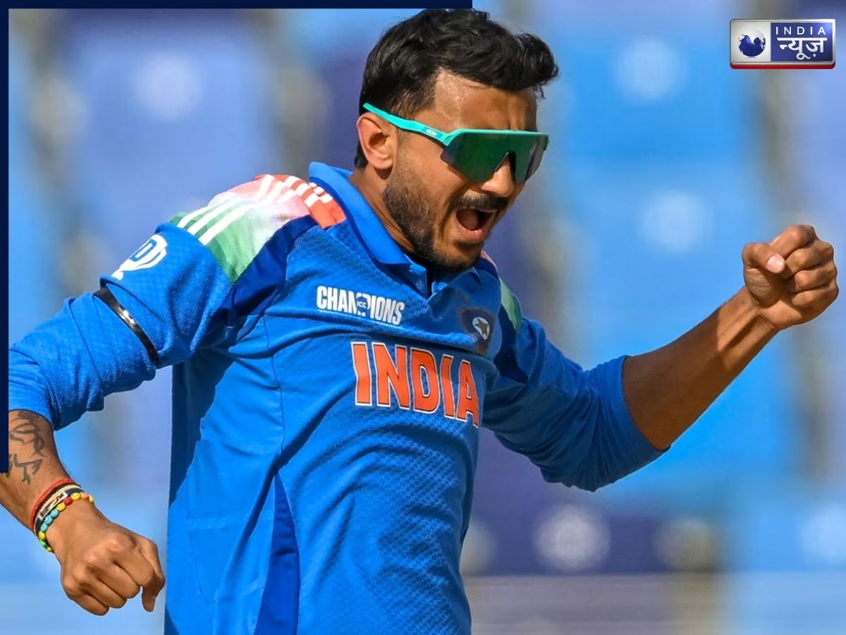 Axar Patel Team India - Photo Gallery