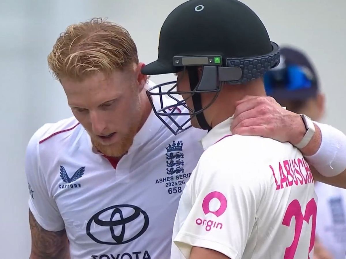 Ashes : ‘चुप हो जा…’ बीच मैच में बेन स्टोक्स ने खोया आपा, फिर विरोधी के कंधे पर…