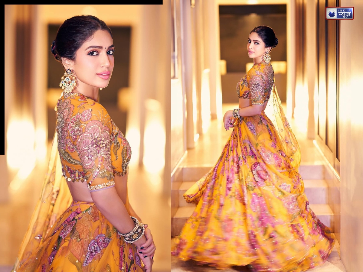 Bhumi Pednekar's outfit is the best for special events on Basant Panchami - Photo Gallery