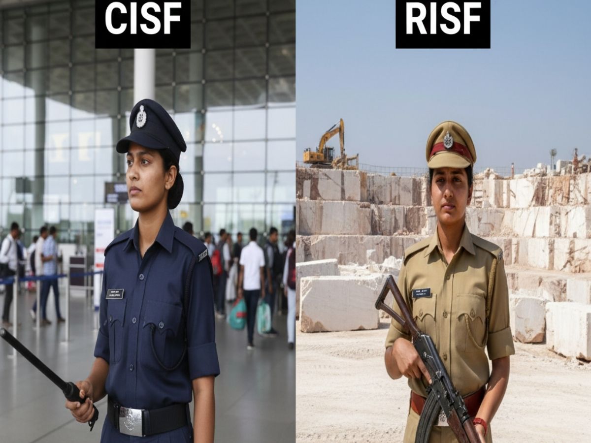CISF Vs RISF: सीआईएसएफ और आरआईएसएफ में क्या है अंतर, दोनों में कौन अधिक पावरफुल? जानिए सैलरी, करियर ग्रोथ