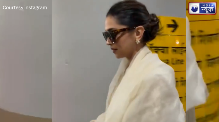 एयरपोर्ट पर दिखा ‘दुआ’ की मम्मी का नूर! व्हाइट सूट में Deepika Padukone ने ढाया कहर…