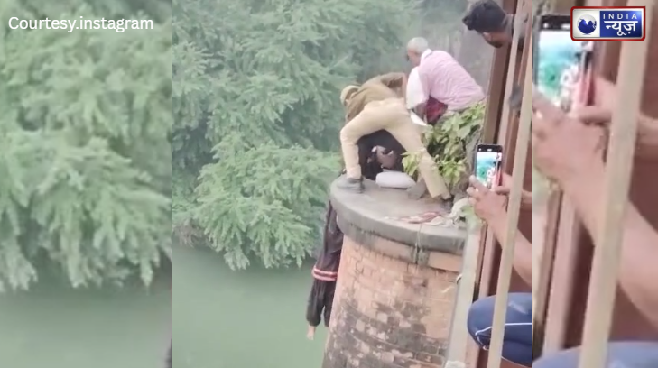 देवदूत बनी देवरिया पुलिस! मौत की छलांग लगाने वाली थी 14 साल की मासूम, CO ने उलझाया बातों में…