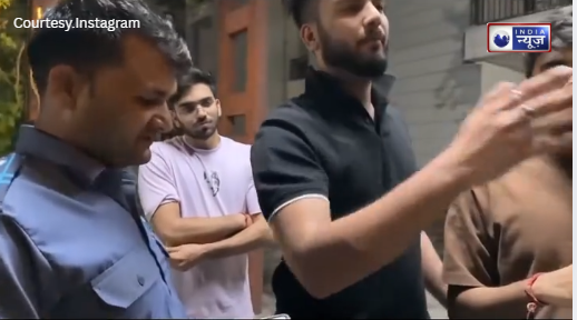 Elvish Yadav से की बदतमीजी! खुद के घर में ही जाने से क्यों रोका सिक्योरिटी गार्ड ने? देखिए लड़ाई का वायरल वीडियो!