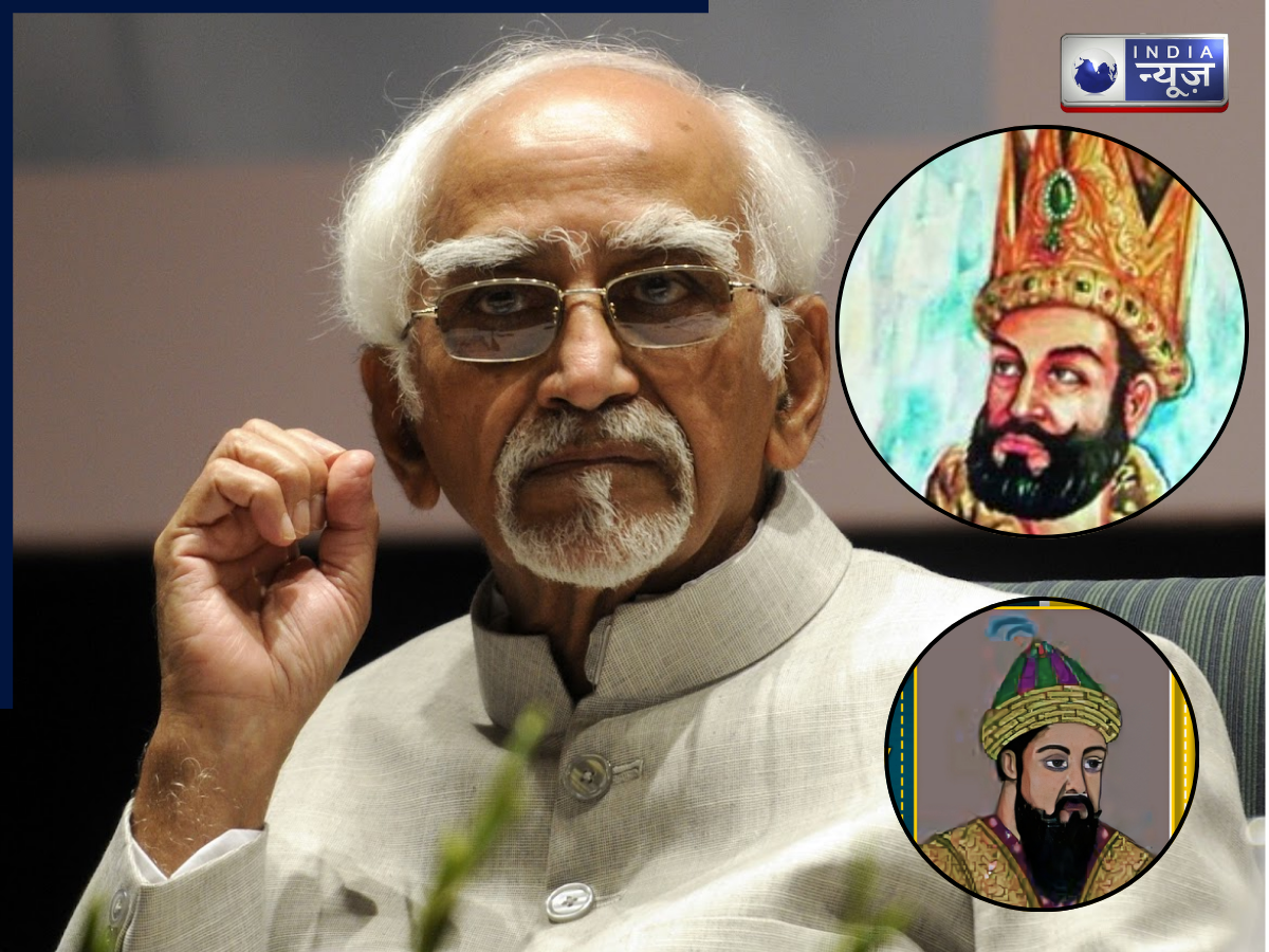 पूर्व उपराष्ट्रपति हामिद अंसारी का विवादित बयान: गजनी-लोदी ‘हिंदुस्तानी लुटेरे’, BJP ने कांग्रेस पर ठोंका हमला, कहा ‘पुरानी इतिहास तोड़-मरोड़ नीति’