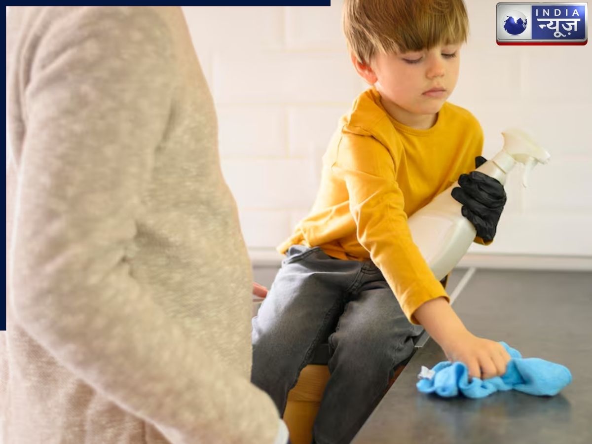 Keep Cleanliness around kids - Photo Gallery