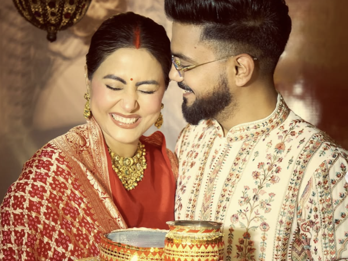 Hina Khan & Rocky Jaiswal - Photo Gallery