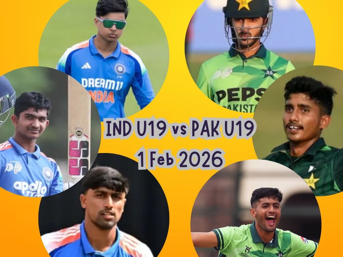 IND vs PAK U19 WC 2026: वैभव से समीर तक… भारत-पाकिस्तान के 3-3 खिलाड़ी, अकेले मैच पलटने का रखते हैं दम