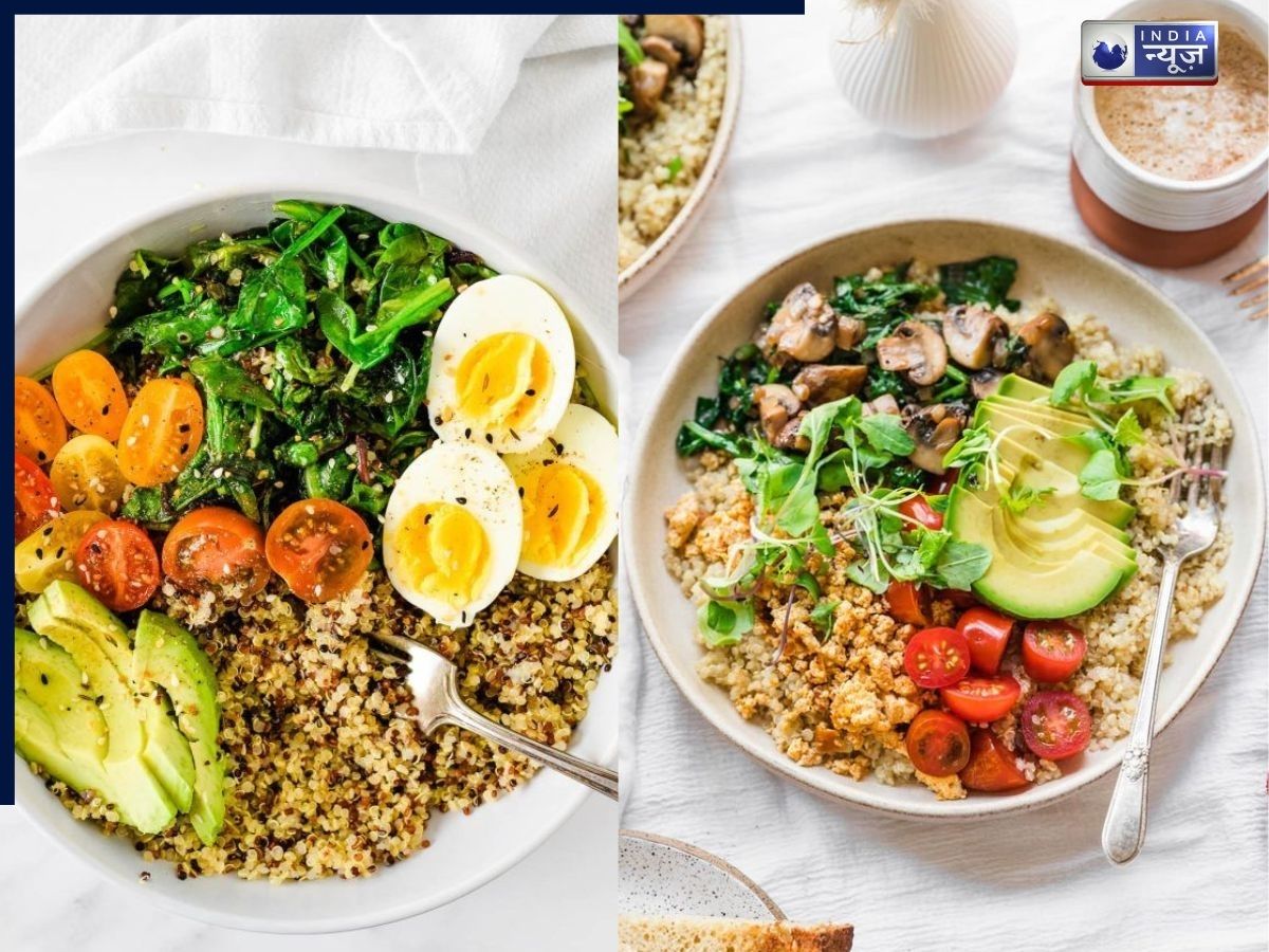 Veggie Quinoa Breakfast Bowl - Photo Gallery