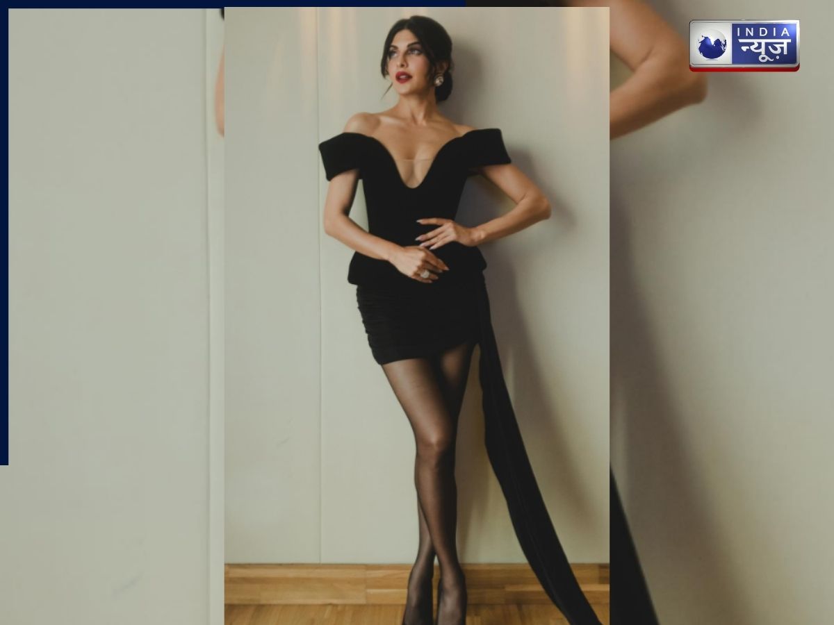 Jazquelin in Black Dress - Photo Gallery