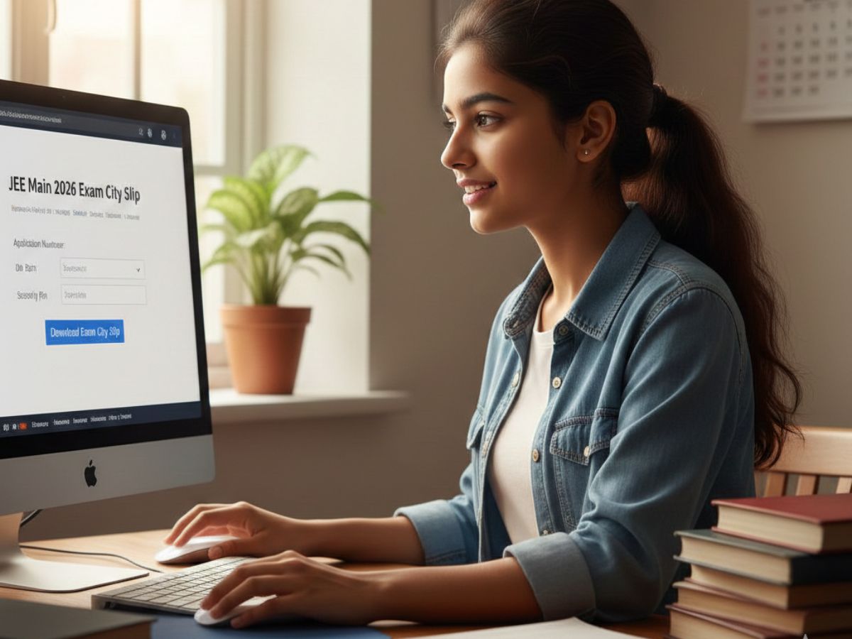 JEE Main 2026 का एग्जाम सिटी स्लिप jeemain.nta.nic.in पर जारी, इस Direct Link करें डाउनलोड