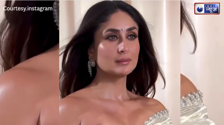 Bebo का ‘शाही’ वार! ड्रेप्ड साड़ी में kareena का ऐसा अंदाज, देख छूटे सबके पसीने…