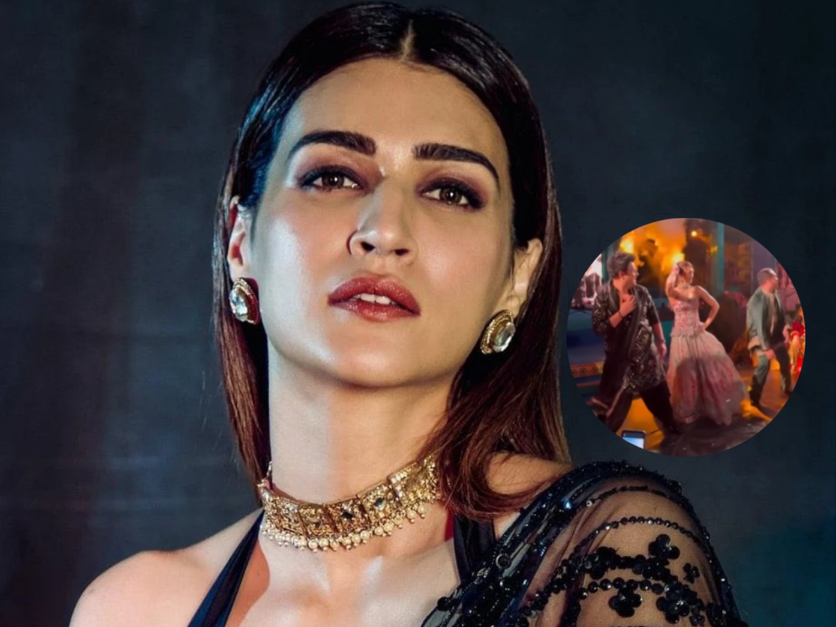 Viral Video: ‘लॉलीपॉप लागेलू’ गाने पर जमकर थिरकीं कृति सेनन, बहन की शादी में एक्ट्रेस ने लूटी महफिल; चूचा ने दिया भरपूर साथ