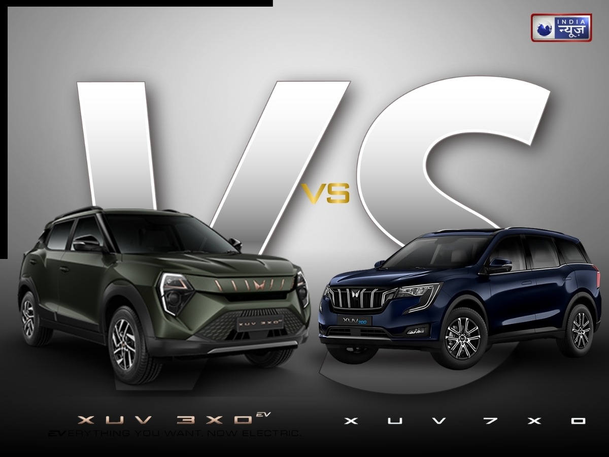 महिंद्रा XUV 3XO EV vs XUV 7XO कौन सी गाड़ी ज्यादा बेहतर, जानें लुक्स और फीचर्स में क्या हैं अंतर